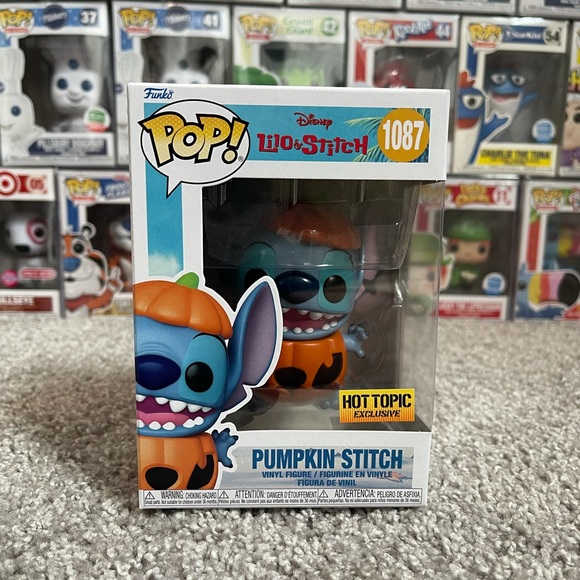 stitch funko pumpkin